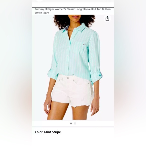 Tommy Hilfiger Long sleeve button down shirt - Picture 1 of 7